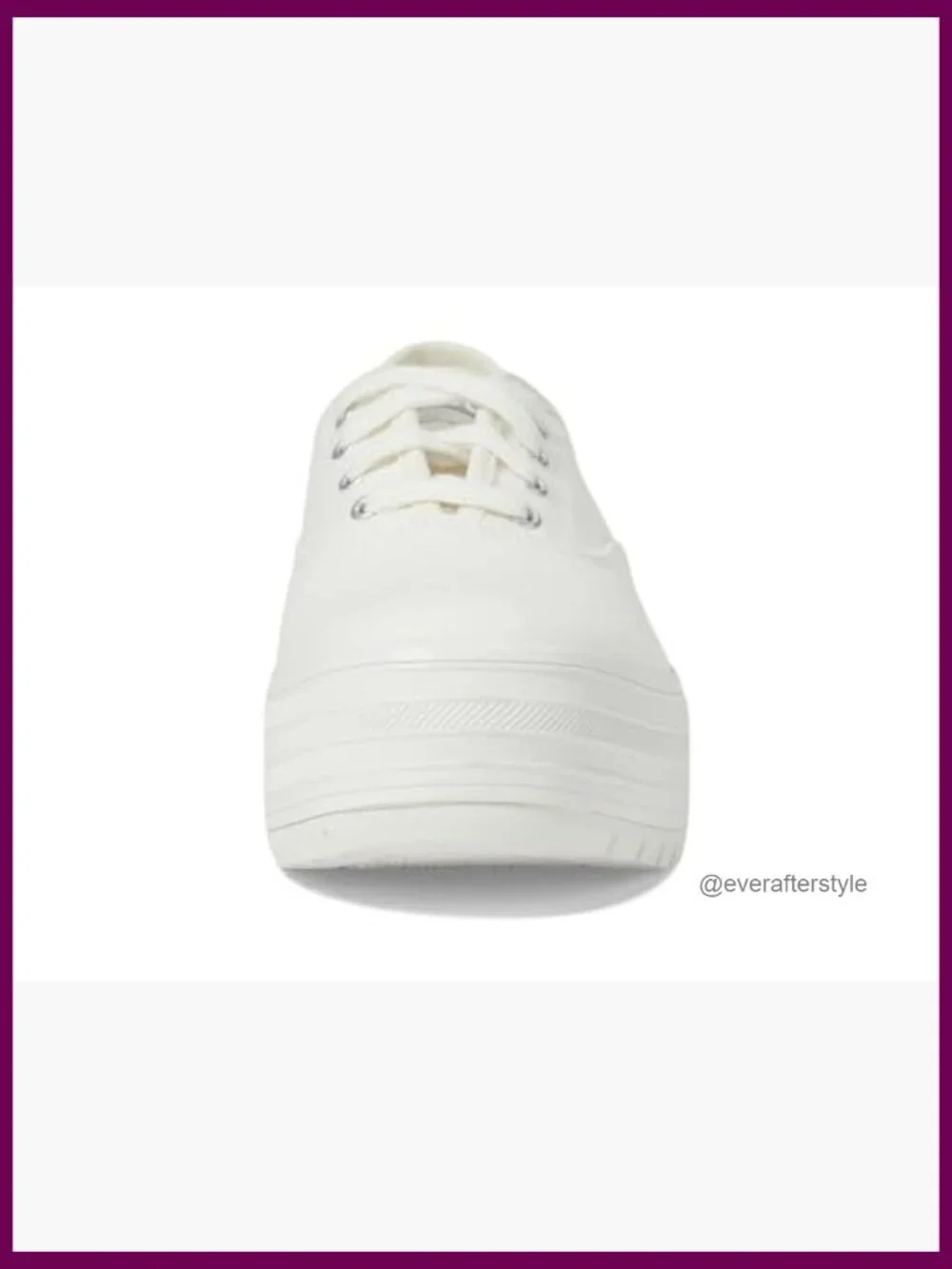 Lace-Up Fashion Sneaker with 1in Platform, Breathable Cushioned